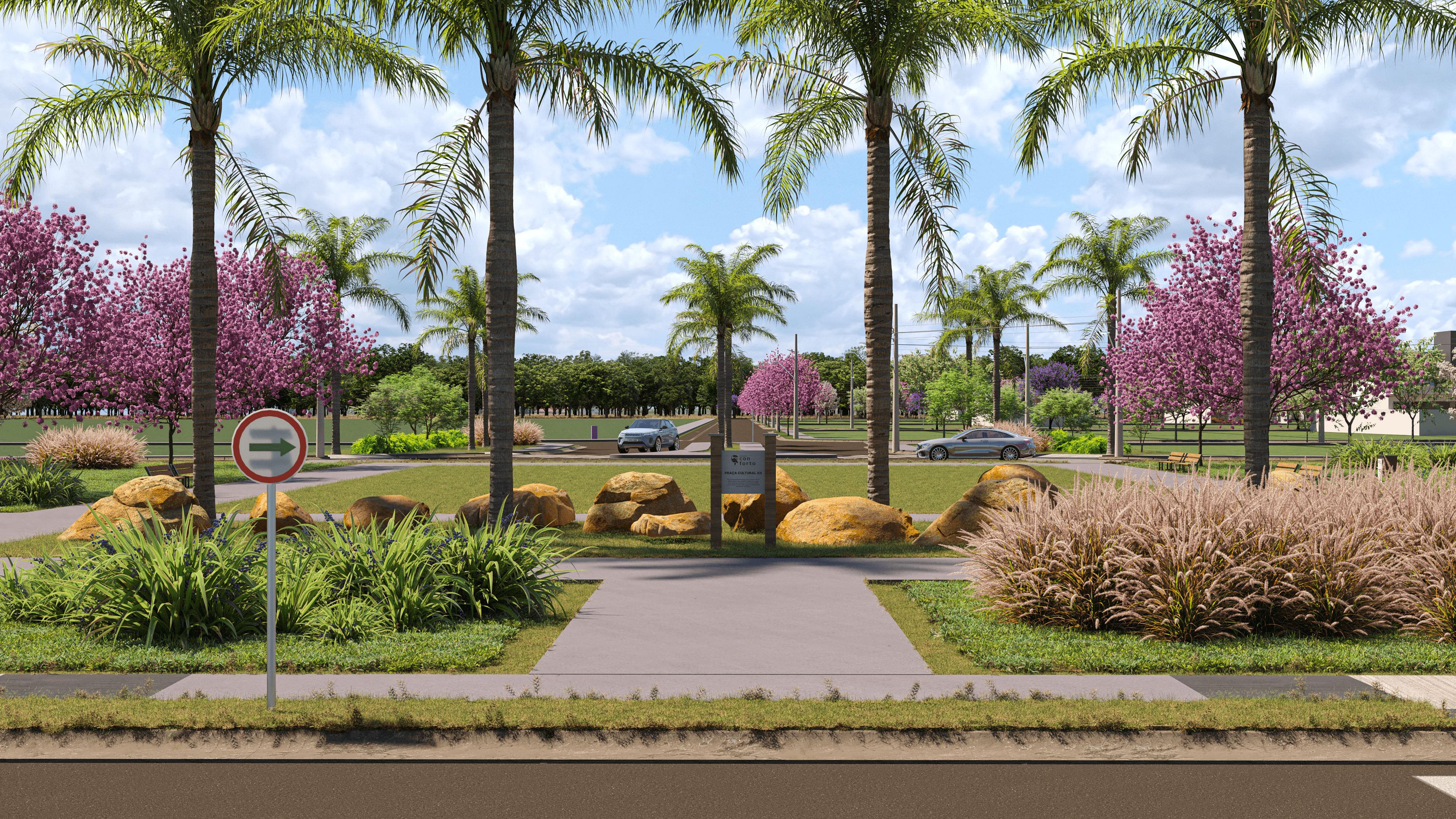 Praça Frontal - Real Estate
